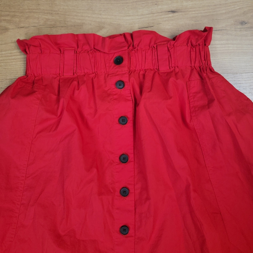 EVERLANE The Easy Button-Front Skirt  - Picture 9 of 12